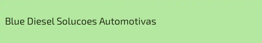 Blue Diesel Solucoes Automotivas